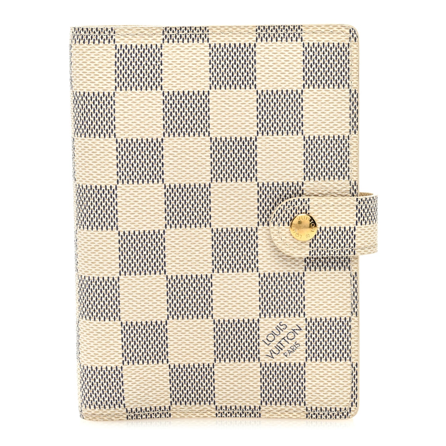 Damier Azur Small Ring Agenda Cover
