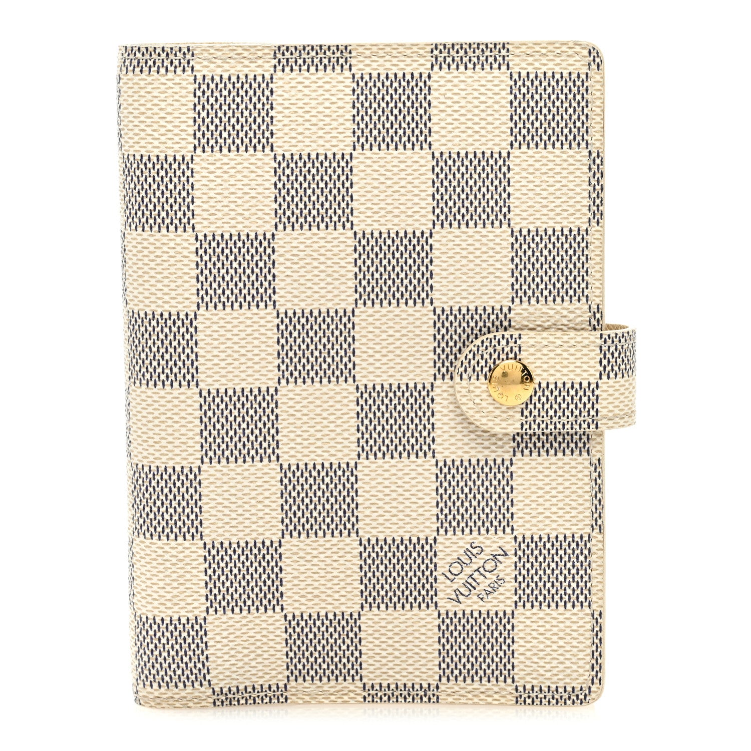 Louis Vuitton Damier Azur Small Ring Agenda Cover 1 of 12