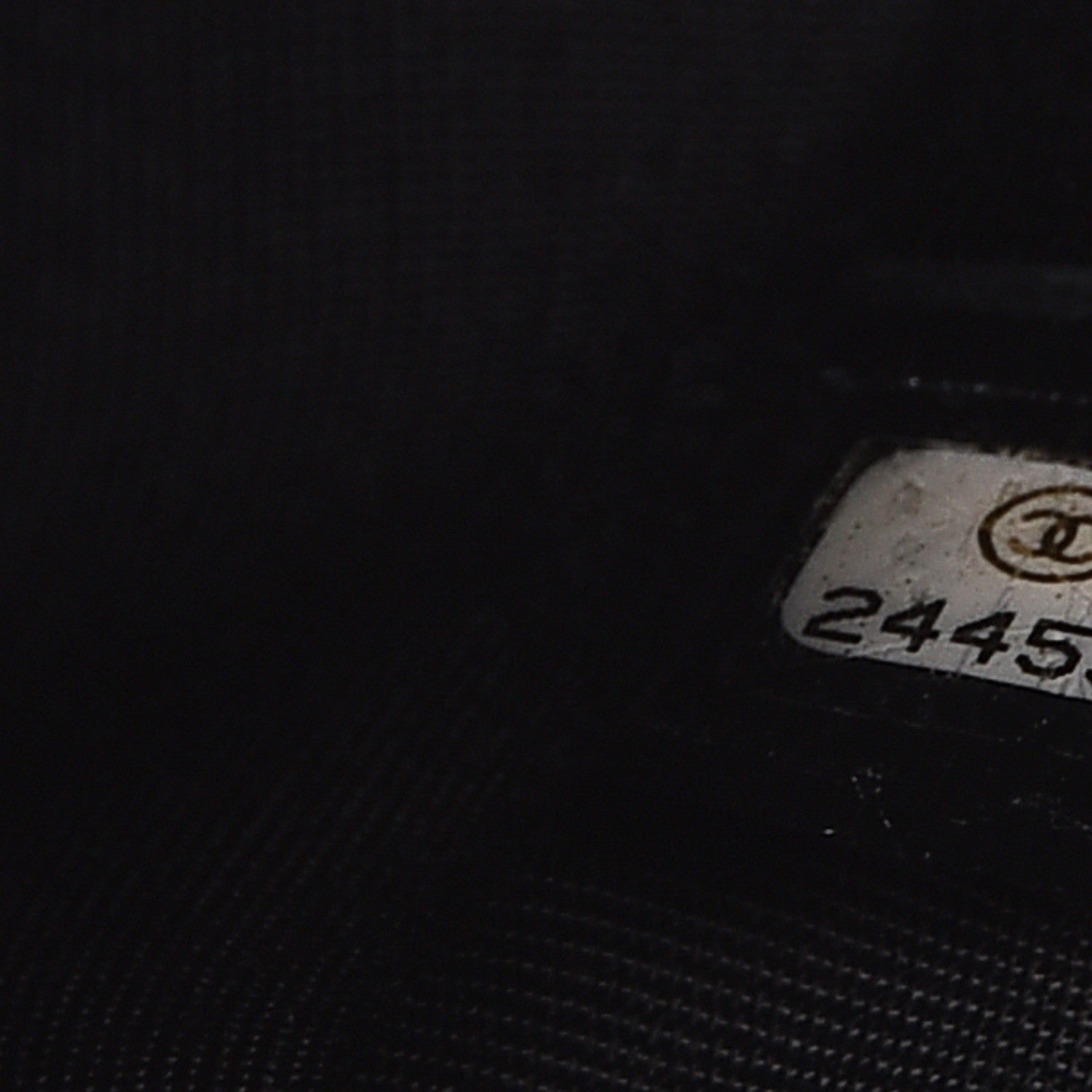 Chanel Calfskin Chevron Quilted Top Handle Flap Black 7 of 8