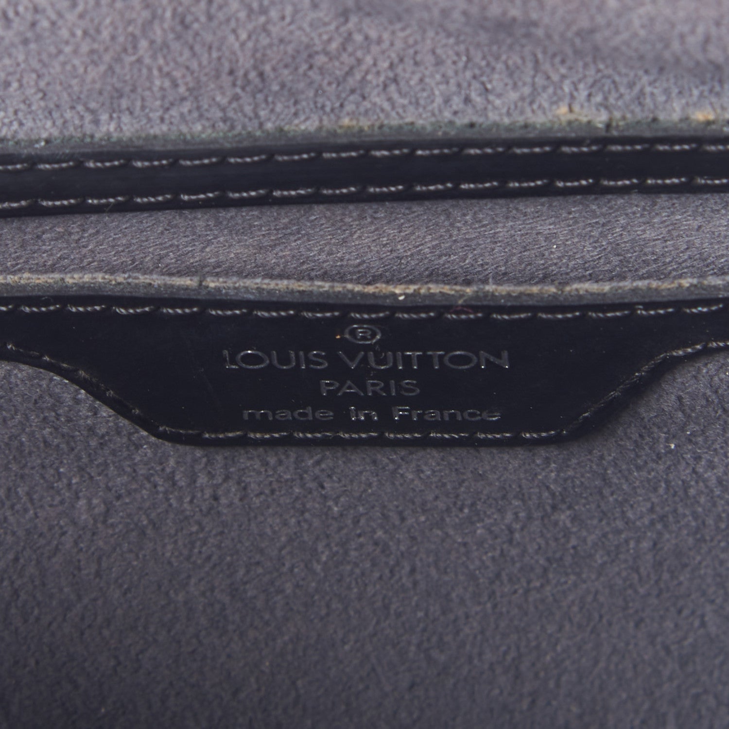 Louis Vuitton Epi Soufflot Black 7 of 8