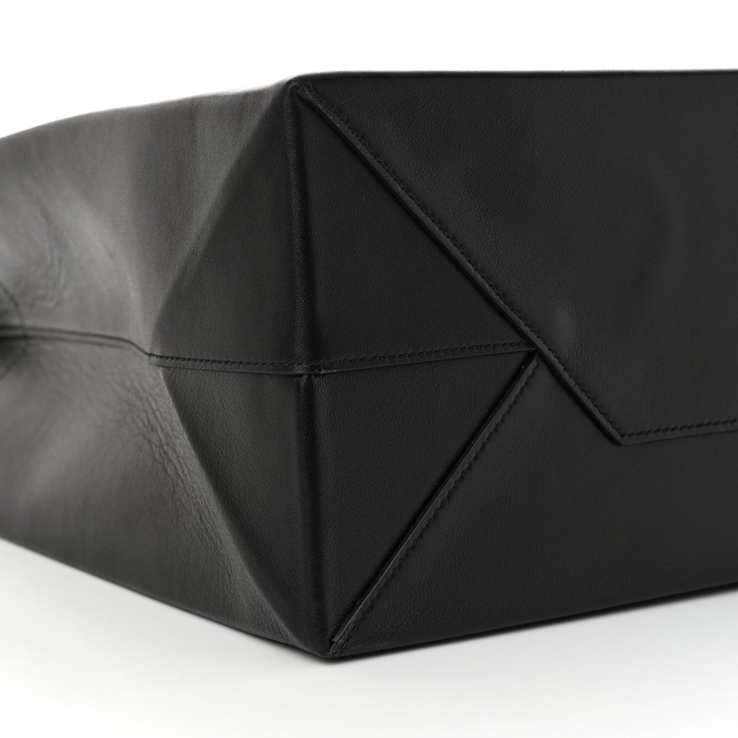 Soft Smooth Calfskin Large Duty Free Tote Black