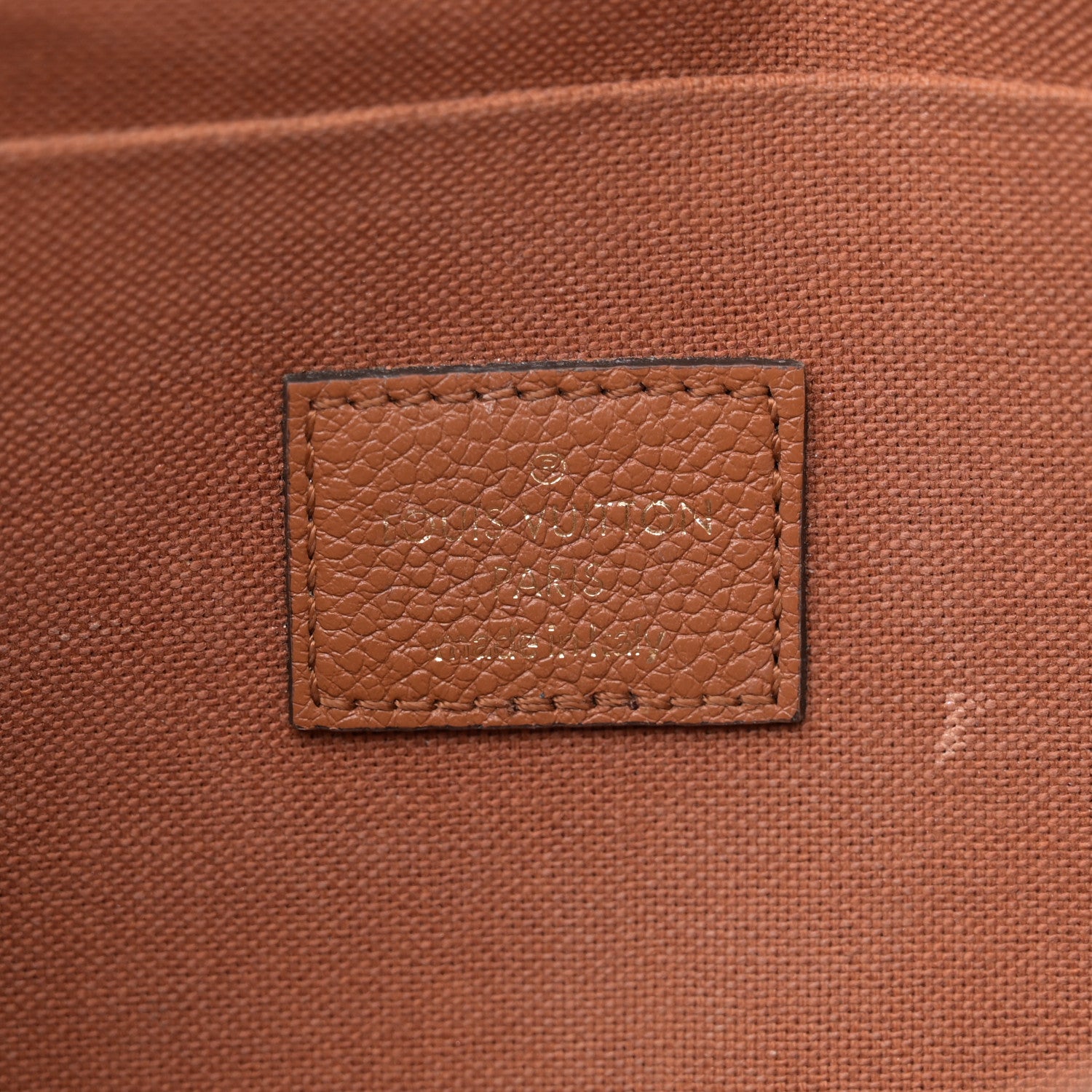 Louis Vuitton Empreinte Pochette Felicie Chain Wallet Cognac 7 of 14