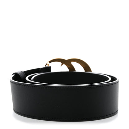 Gucci Calfskin Double G 40mm Belt 65 26 Black 2 of 5