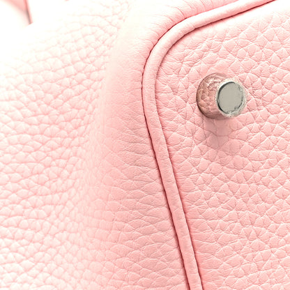 Hermes Taurillon Clemence Picotin Lock 18 PM Rose Sakura 8 of 12