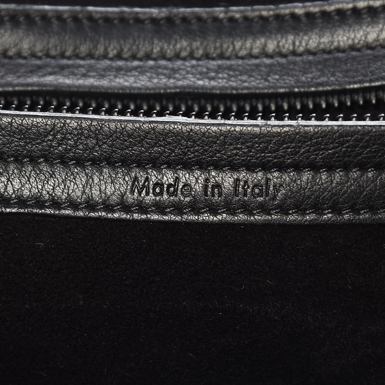 Celine Supple Calfskin Medium Phantom Luggage Black 8 of 19