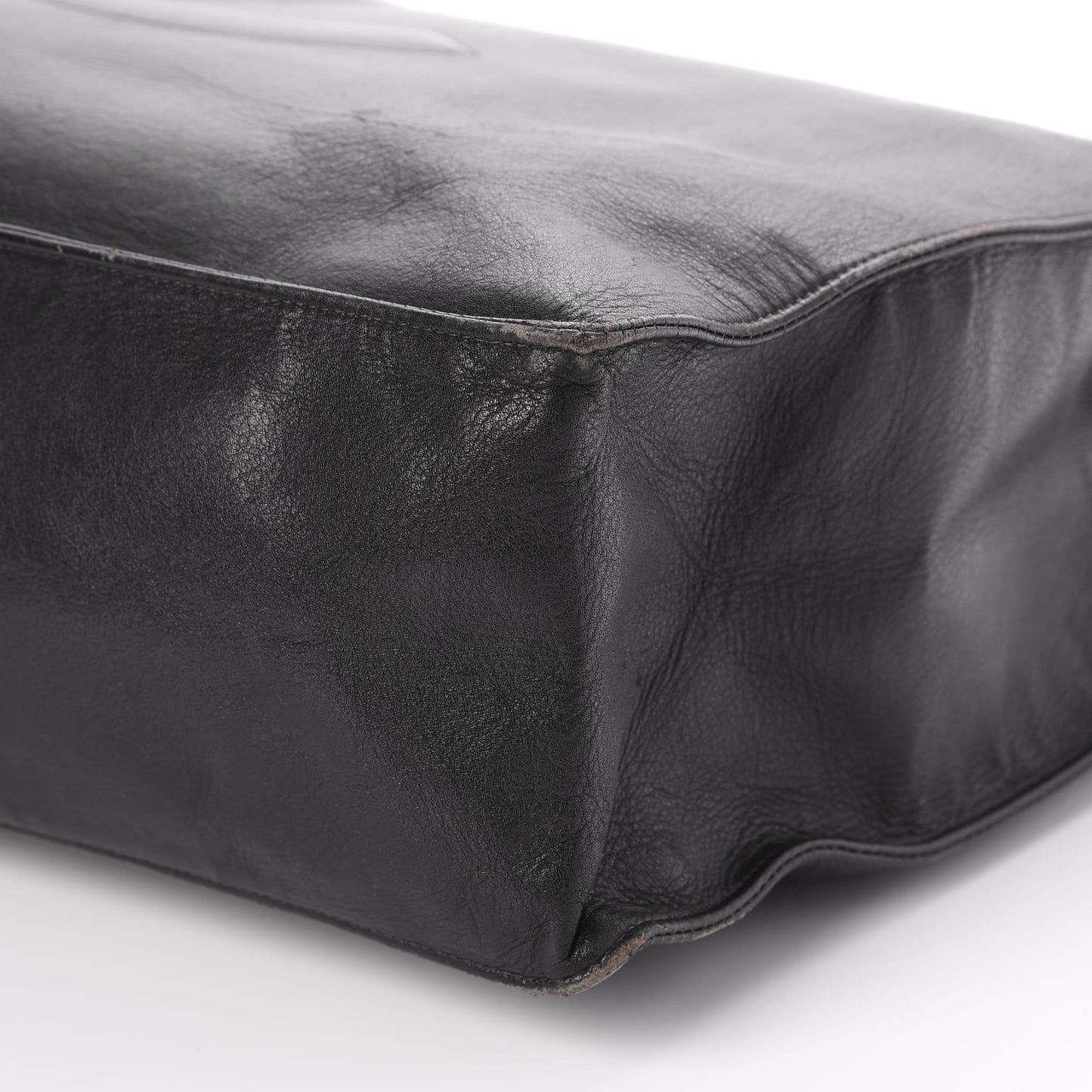 Lambskin Jumbo CC Shoulder Bag Black