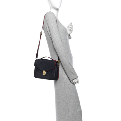 Louis Vuitton Empreinte Pochette Metis Marine Rouge 2 of 14