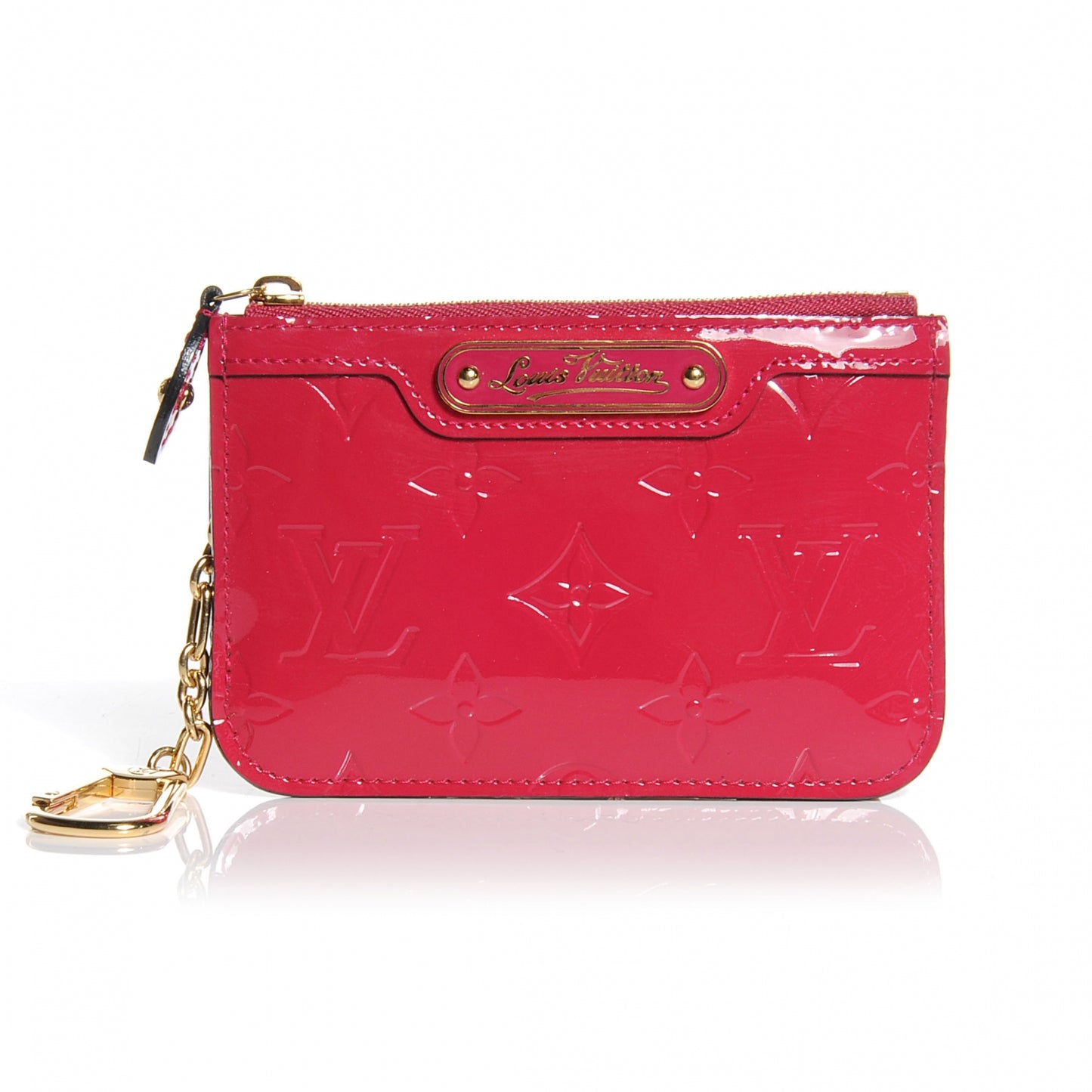 Vernis Key Pouch Rose Indien