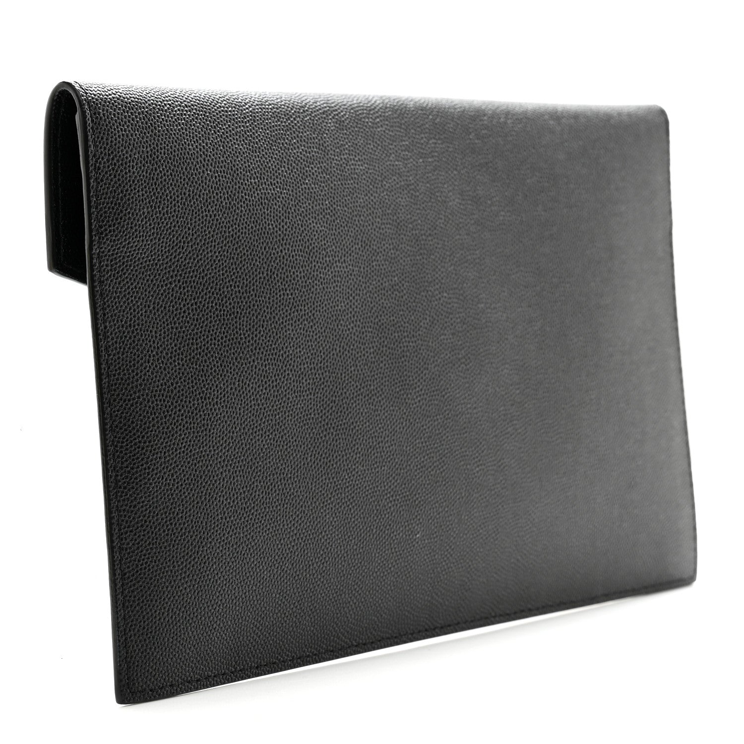 Saint Laurent Grain De Poudre Uptown Pouch Black 3 of 7
