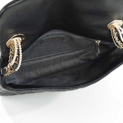 Chanel Lambskin Quilted Medium Westminster Pearl Flap Black 5 of 7