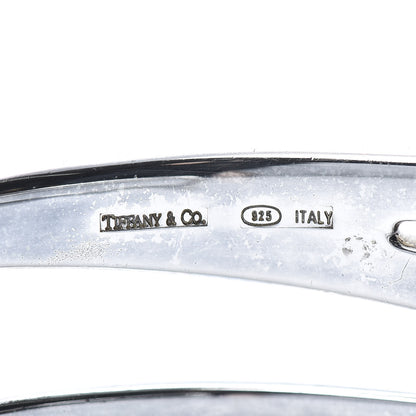 Tiffany Sterling Silver Zig Zag Cuff Bracelet 4 of 6