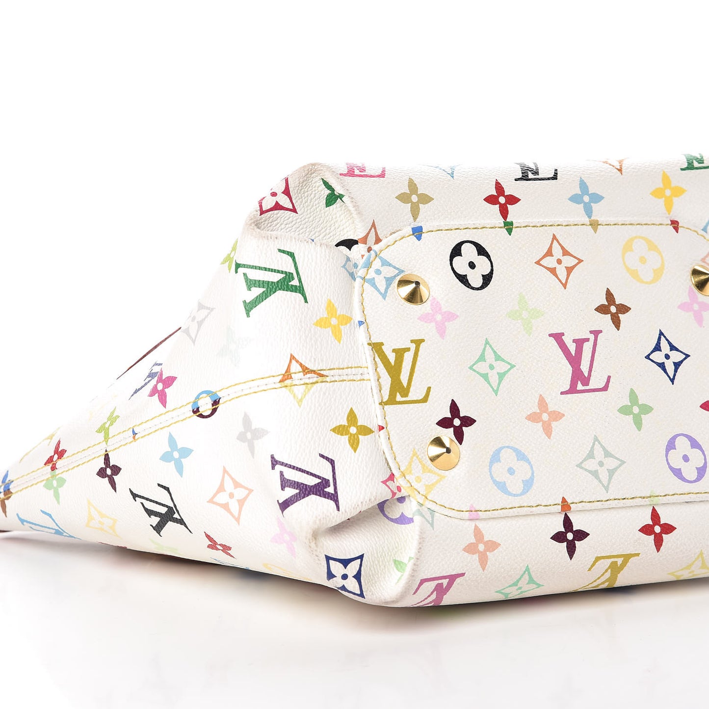 Monogram Multicolor Annie MM White