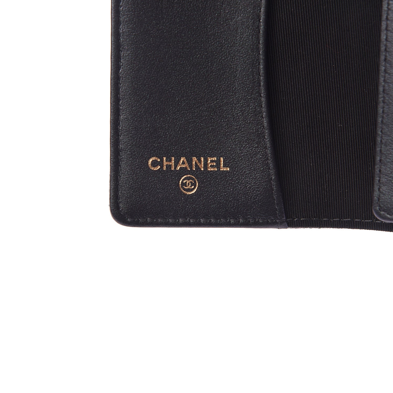 Chanel Iridescent Caviar Quilted Classic 4 Key Holder Wallet Black 6 of 10