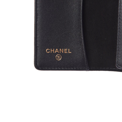 Chanel Iridescent Caviar Quilted Classic 4 Key Holder Wallet Black 6 of 10