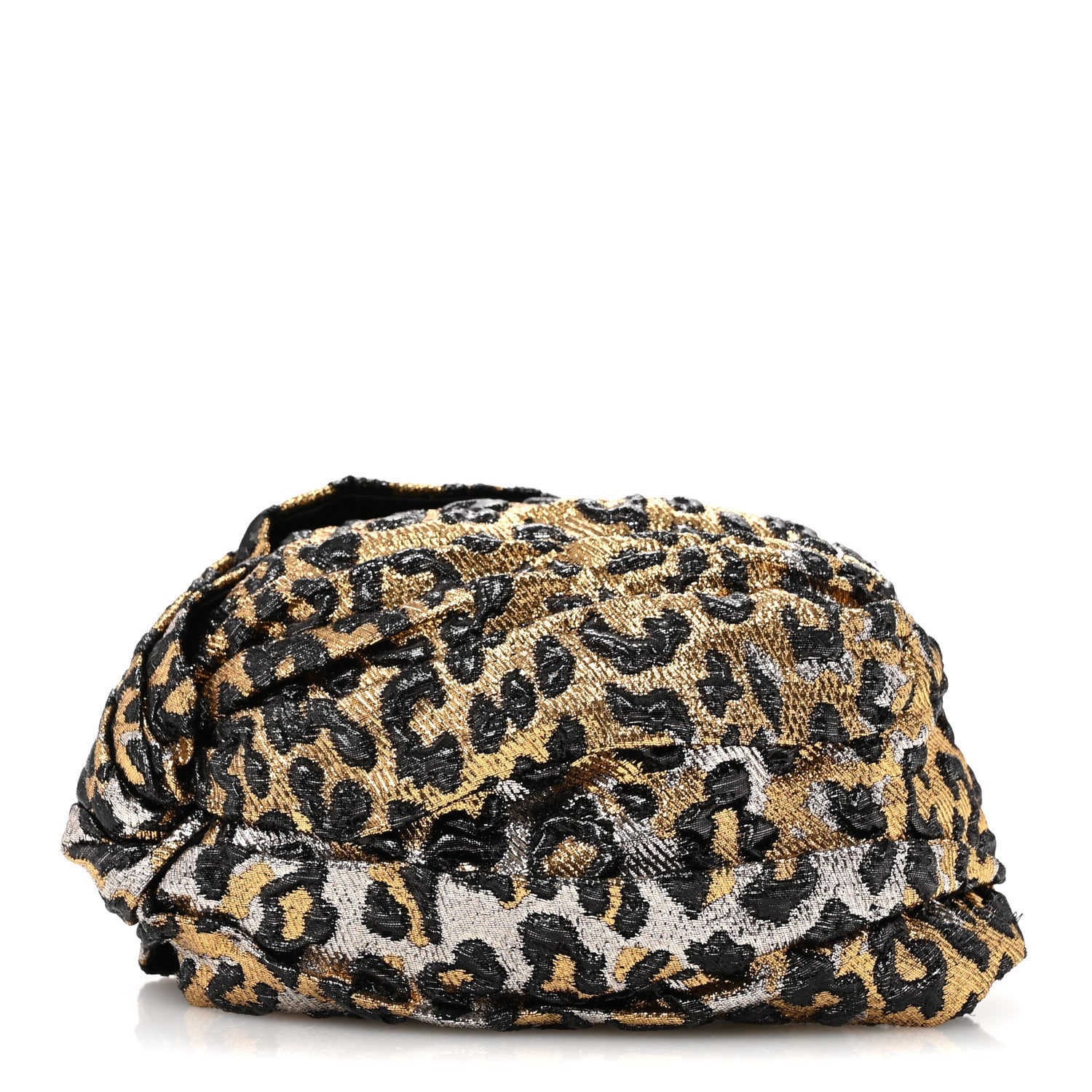 Gucci Metallic Leonte Turban Black Gold 4 of 9