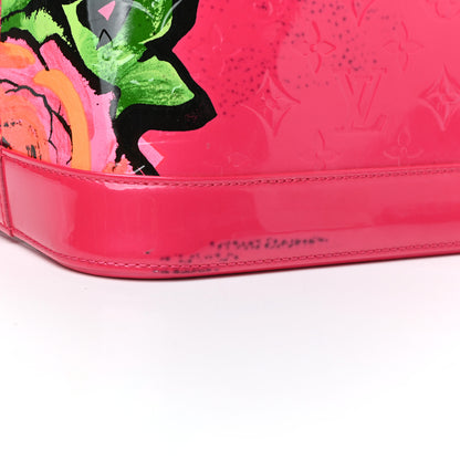 Louis Vuitton Vernis Roses Alma GM Rose Pop 10 of 11