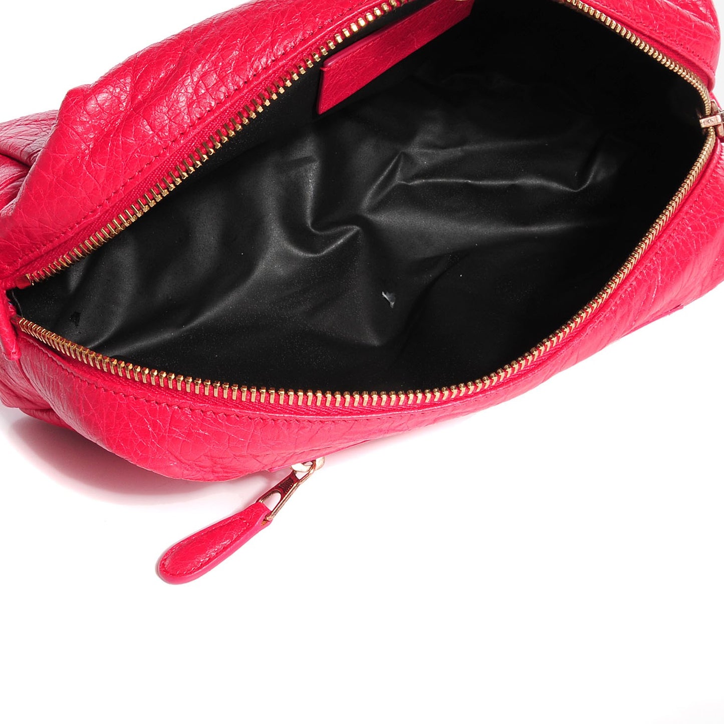 Agneau Giant 12 Rose Gold Hardware Pencil Case M Rose Thulian