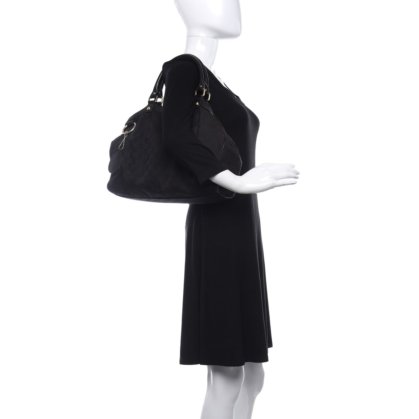 Monogram Medium Sukey Black