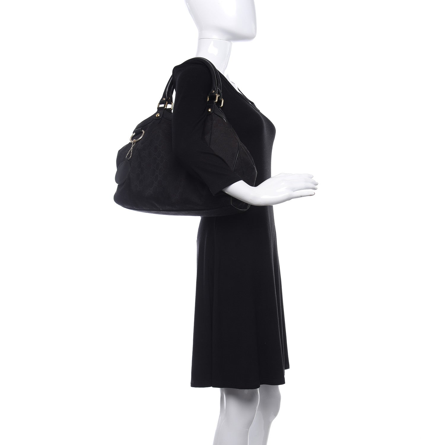 Gucci Monogram Medium Sukey Black 2 of 18