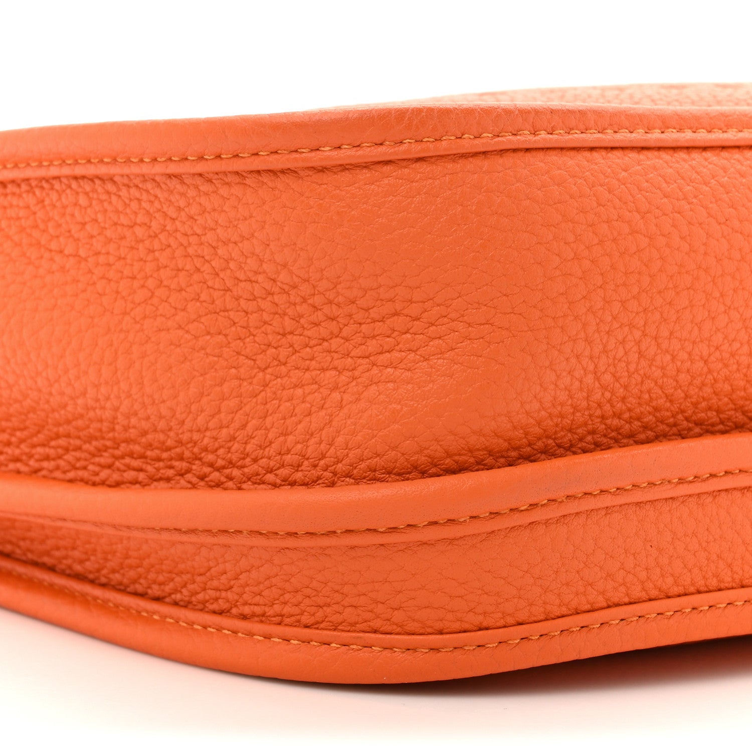 Hermes Taurillon Clemence Evelyne III PM Orange 10 of 12