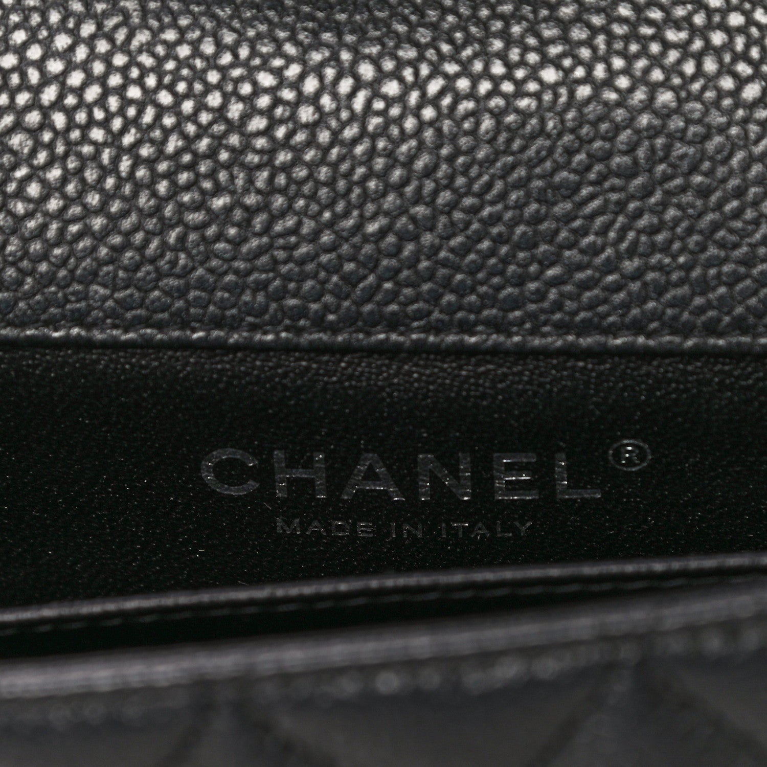 Chanel Caviar Quilted Extra Mini Flap Black 5 of 11