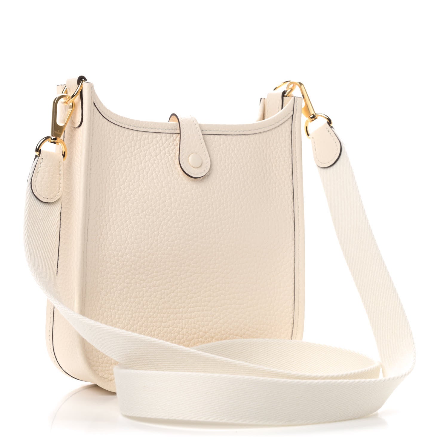Hermes Taurillon Clemence Amazone Evelyne TPM Nata Craie 2 of 4