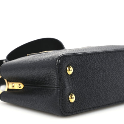Louis Vuitton Taurillon Capucines Mini Black 8 of 9