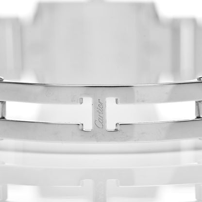 Cartier Stainless Steel 20mm Tank Francaise 160th Anniversary Quartz Watch 7 of 9