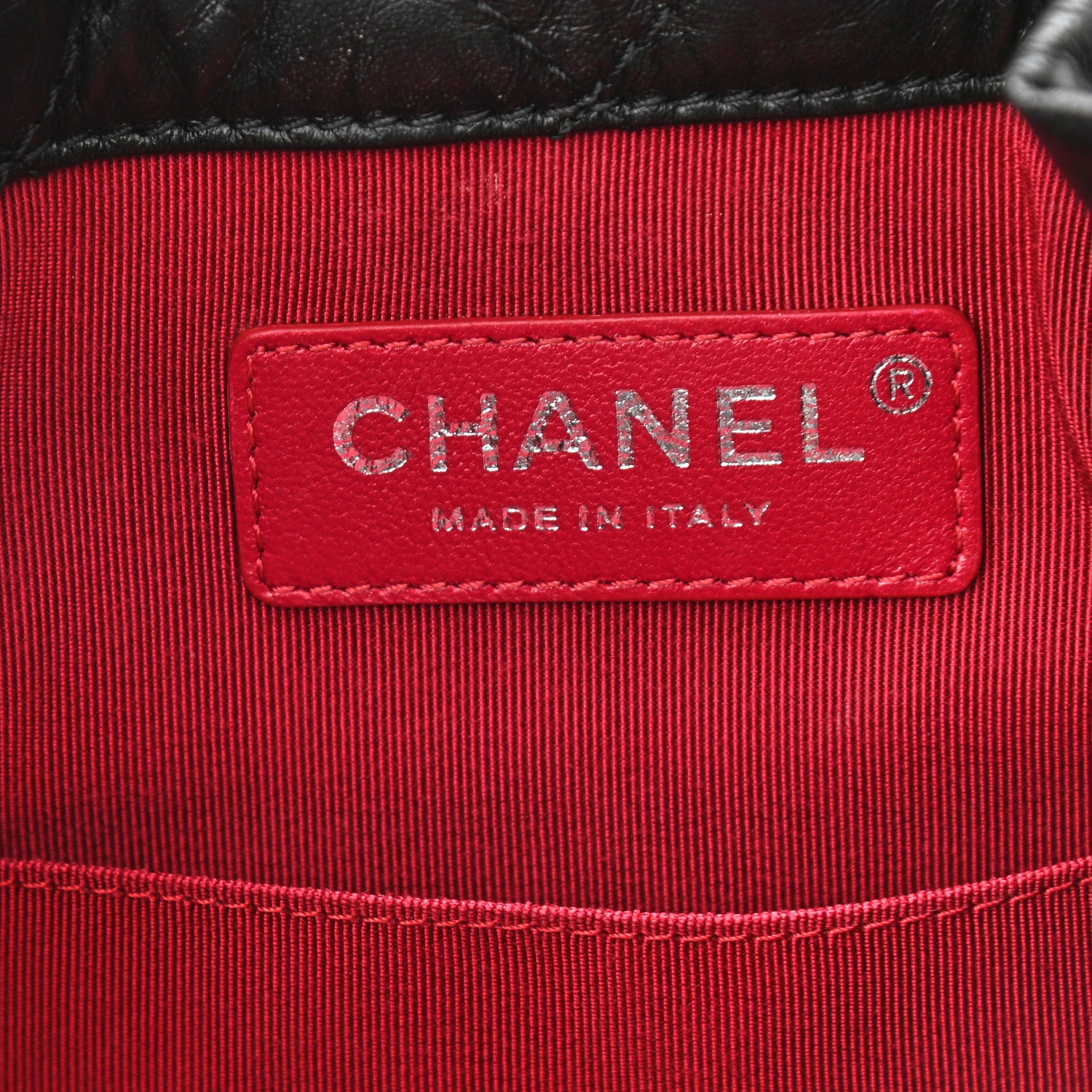 Chanel Aged Calfskin Quilted Small Gabrielle Backpack Black 6 of 11