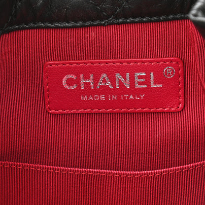 Chanel Aged Calfskin Quilted Small Gabrielle Backpack Black 6 of 11
