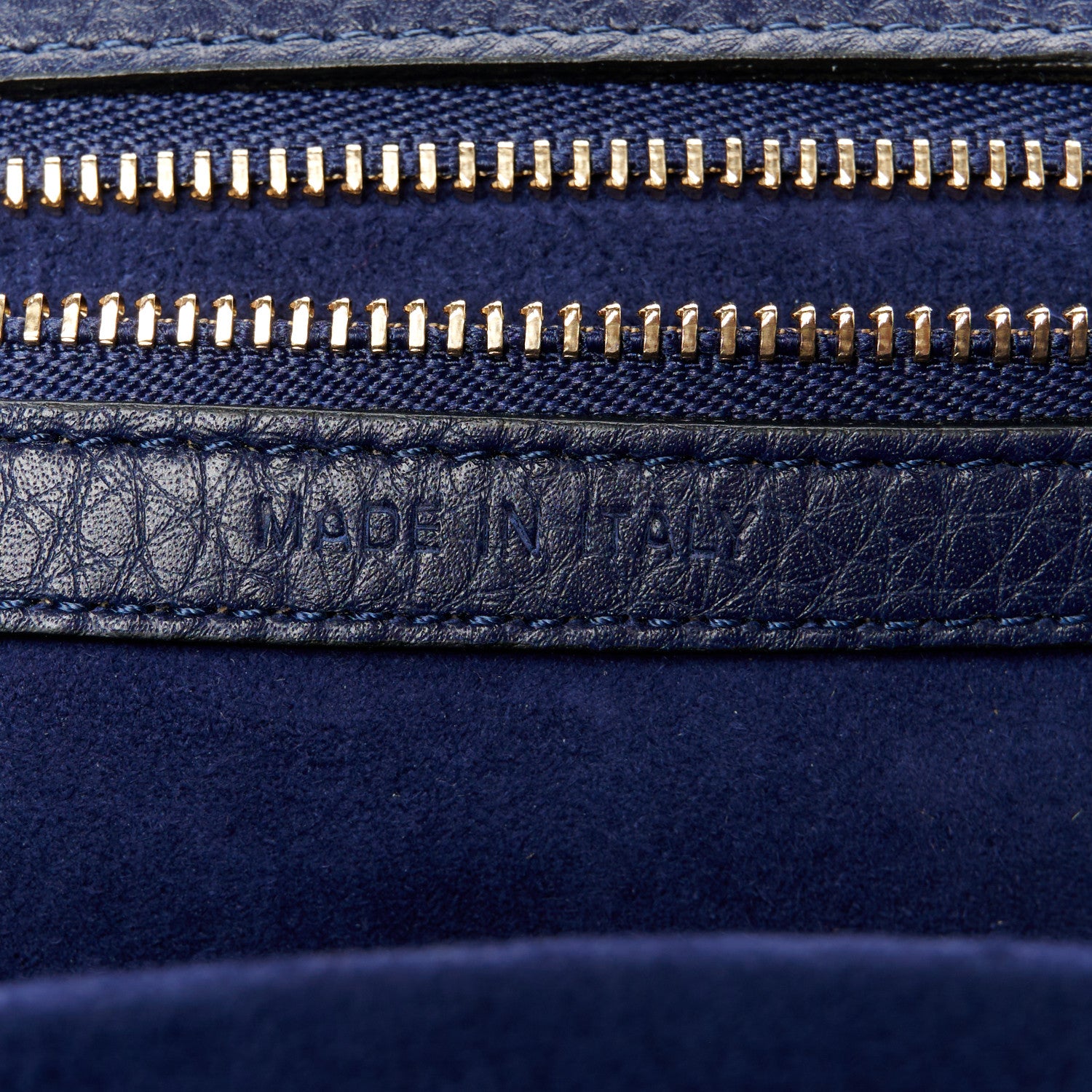 Christian Dior Grained Calfskin Medium Diorama Flap Bag Blue 7 of 12
