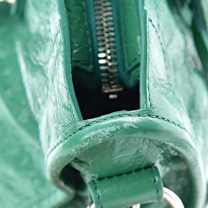 Balenciaga Agneau Classic Silver Hardware S City Magic Green 14 of 15