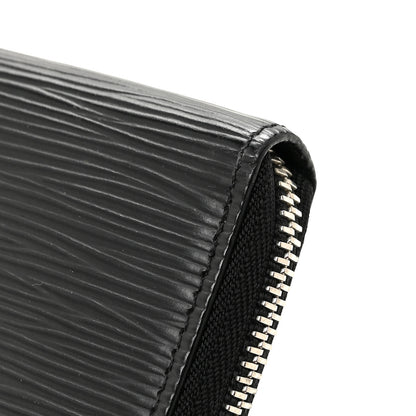 Louis Vuitton Epi Clemence Wallet Black 9 of 11