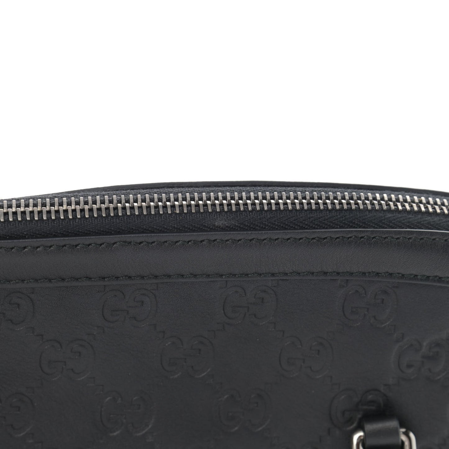 Guccissima Medium Dome Bag Black