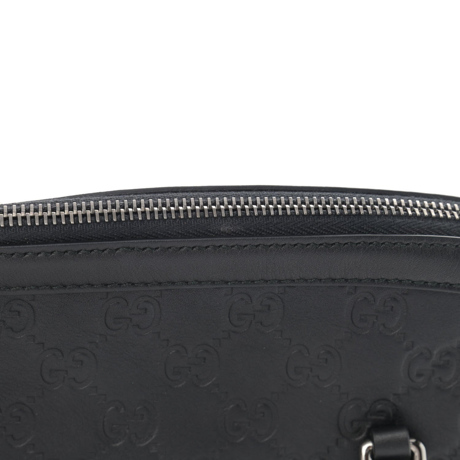 Gucci Guccissima Medium Dome Bag Black 11 of 11