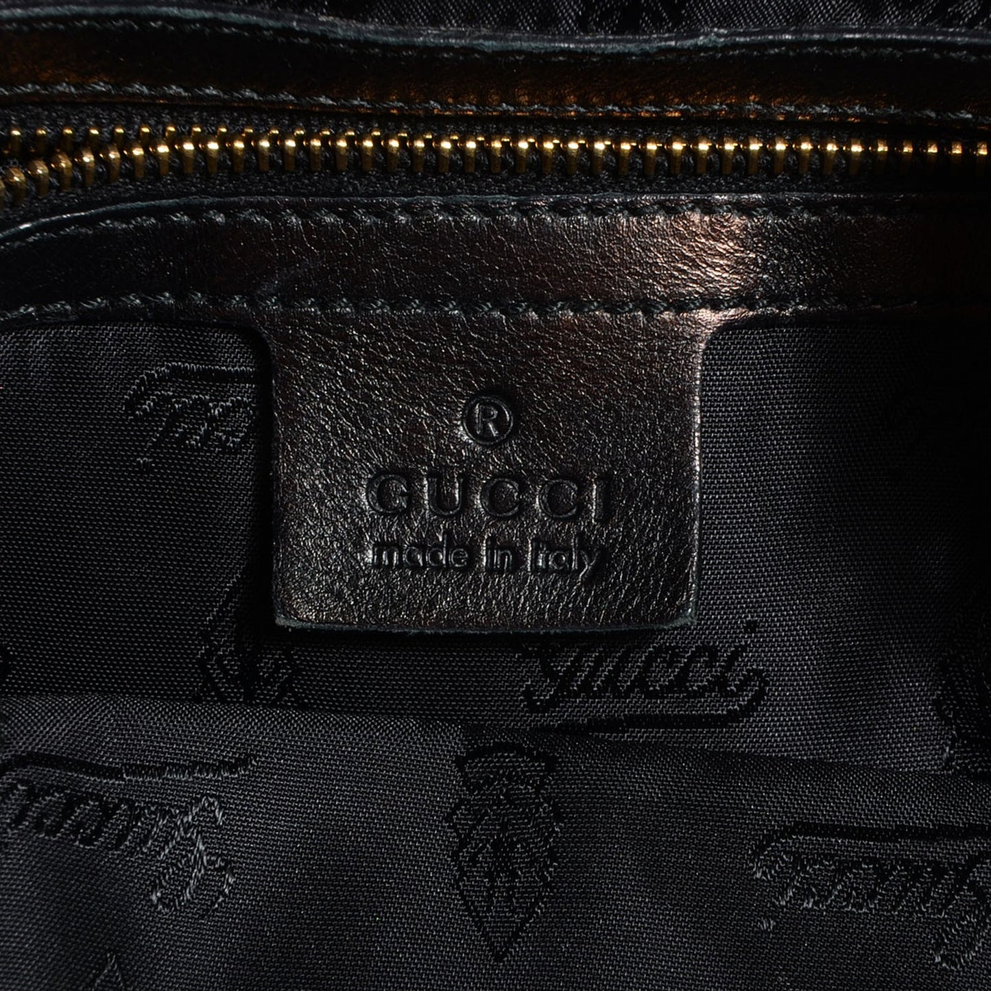 Patent Large Hysteria Top Handle Bag Black