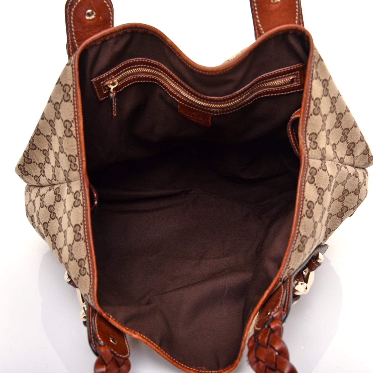 Monogram Medium Pelham Shoulder Bag Brown