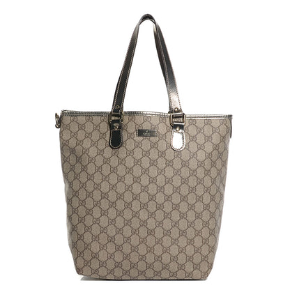 Gucci GG Plus Monogram Medium Joy Tote Gunmetal 1 of 7