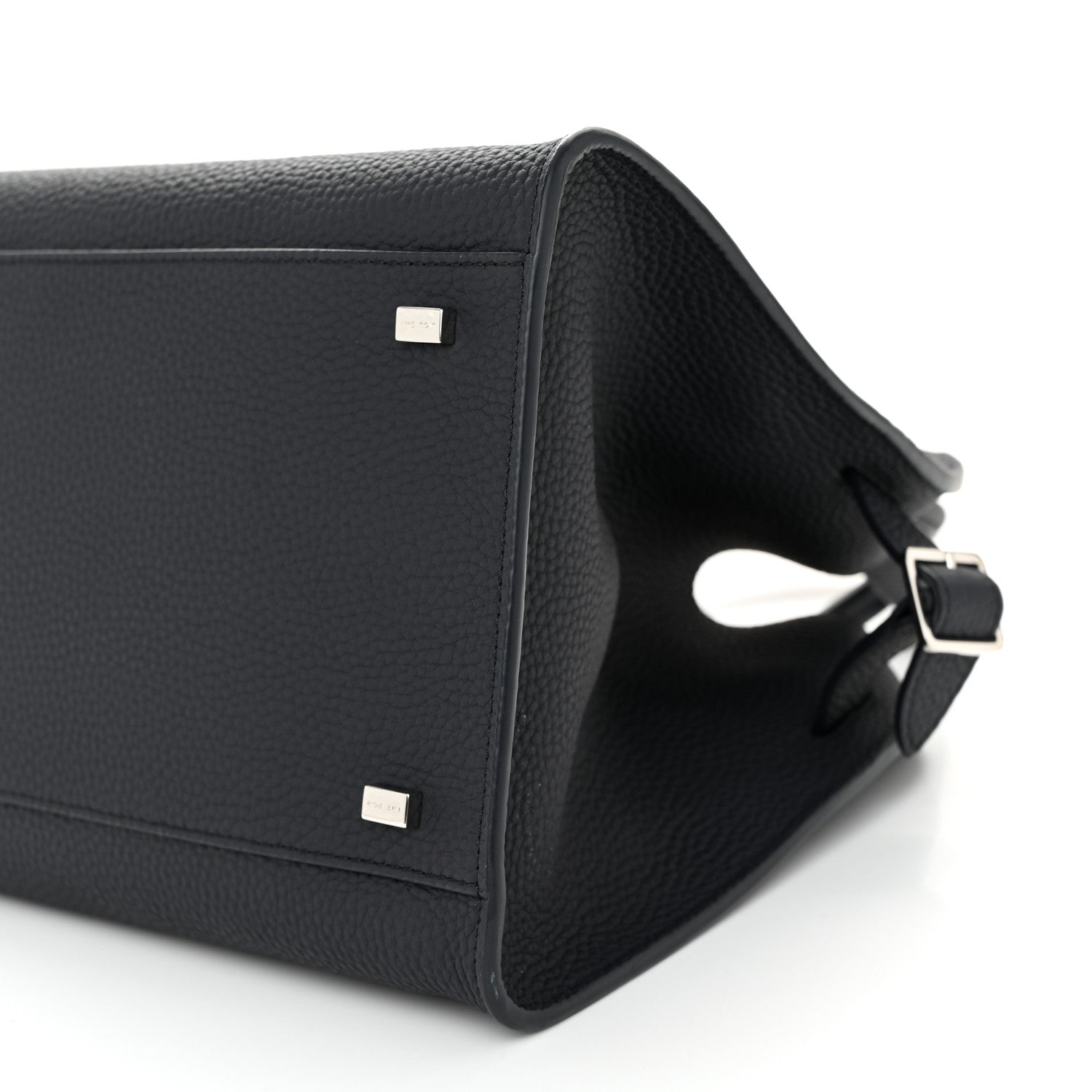 The Row Matte Grained Calfskin Soft Margaux 12 Marine 9 of 9