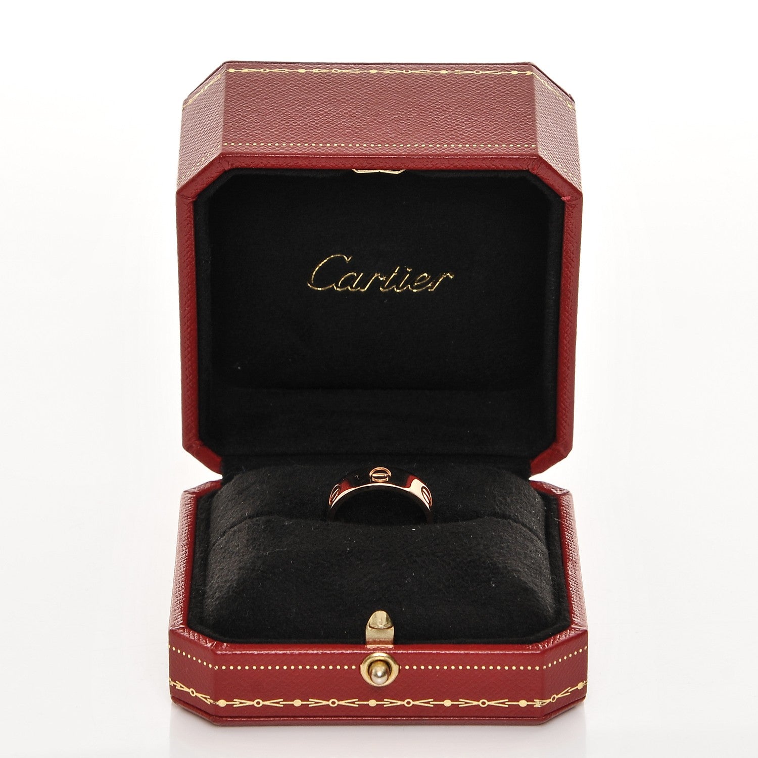 Cartier 18K Yellow Gold 5.5mm LOVE Ring 54 6.75 5 of 5