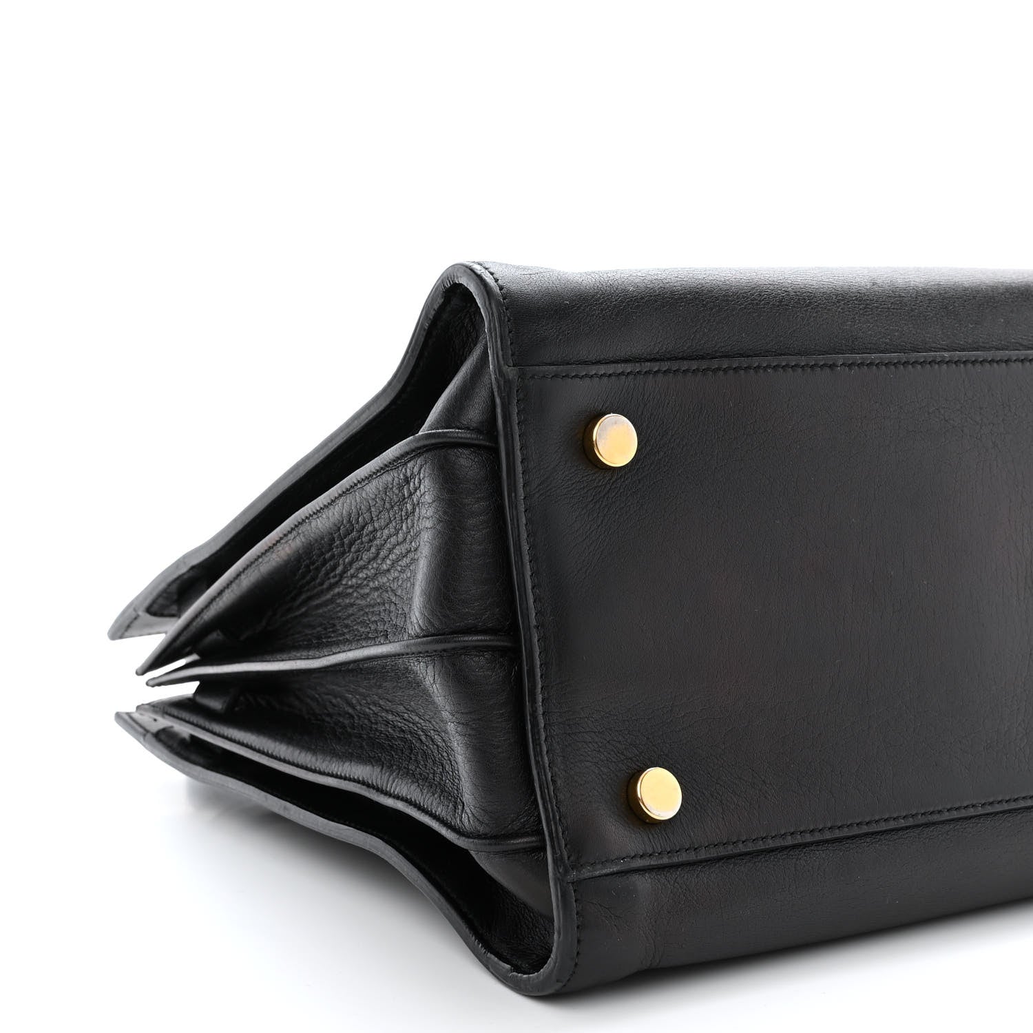Saint Laurent Calfskin Large Sac De Jour Carryall Black 10 of 12