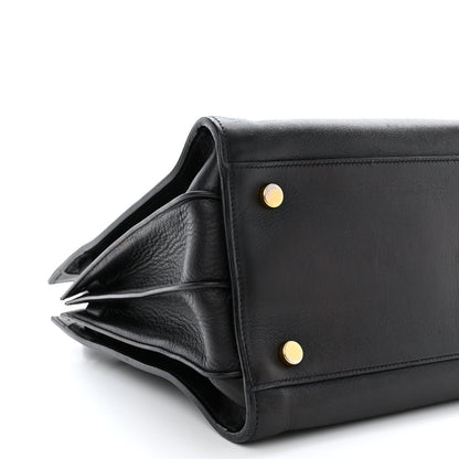 Saint Laurent Calfskin Large Sac De Jour Carryall Black 10 of 12
