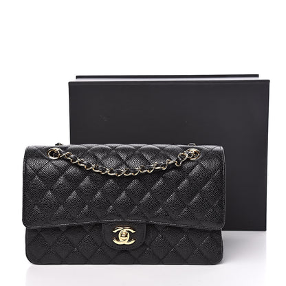 Chanel Caviar Quilted Medium Double Flap Black 11 of 11