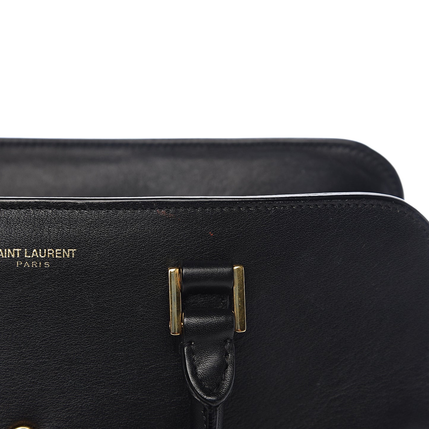 Calfskin Monogram Baby Cabas Black