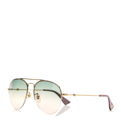 Gucci Aviator Sunglasses GG0107/S 1 of 6