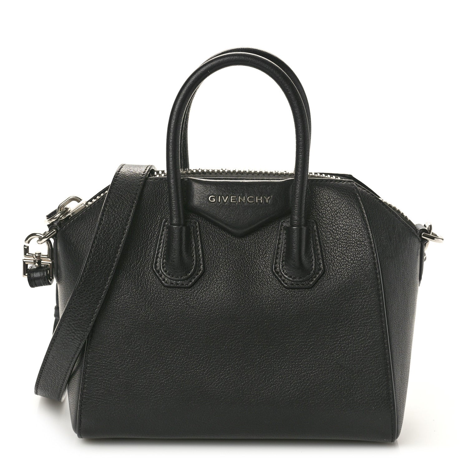 Givenchy Sugar Goatskin Mini Antigona Black 1 of 10