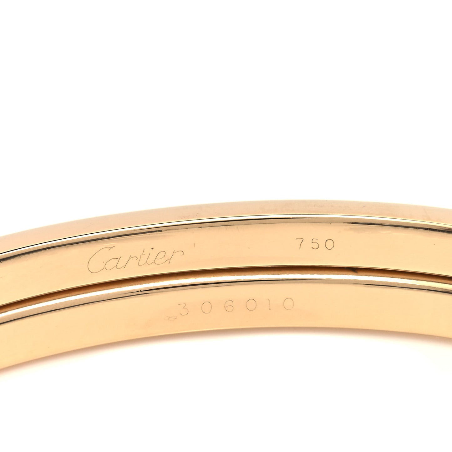 18K Yellow Gold 800 Sterling Silver Panthere Cuff Bracelet