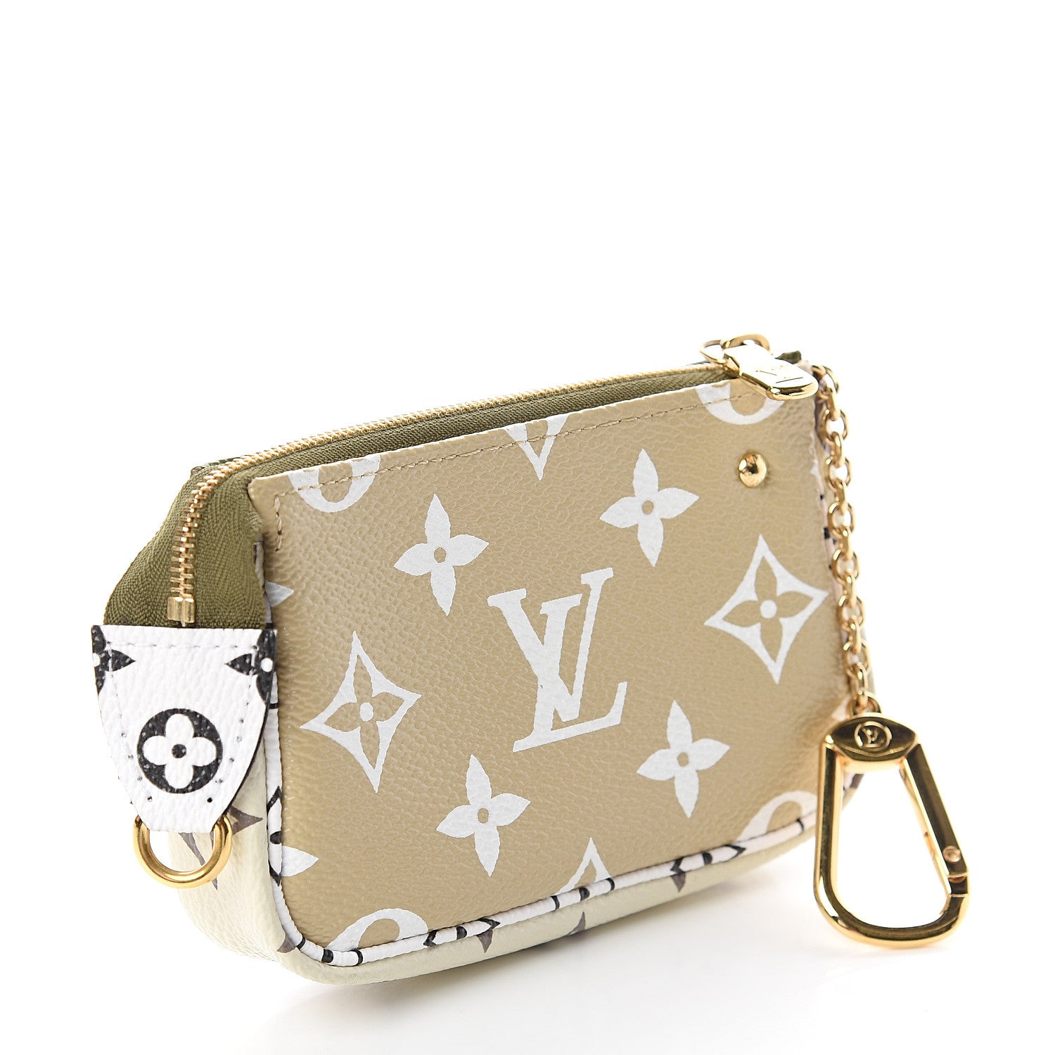 Louis Vuitton Monogram Giant Micro Pochette Accessories Kaki White 2 of 5