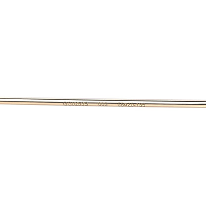 Gucci Round Pearl Tip Sunglasses GG0253S Gold 5 of 8