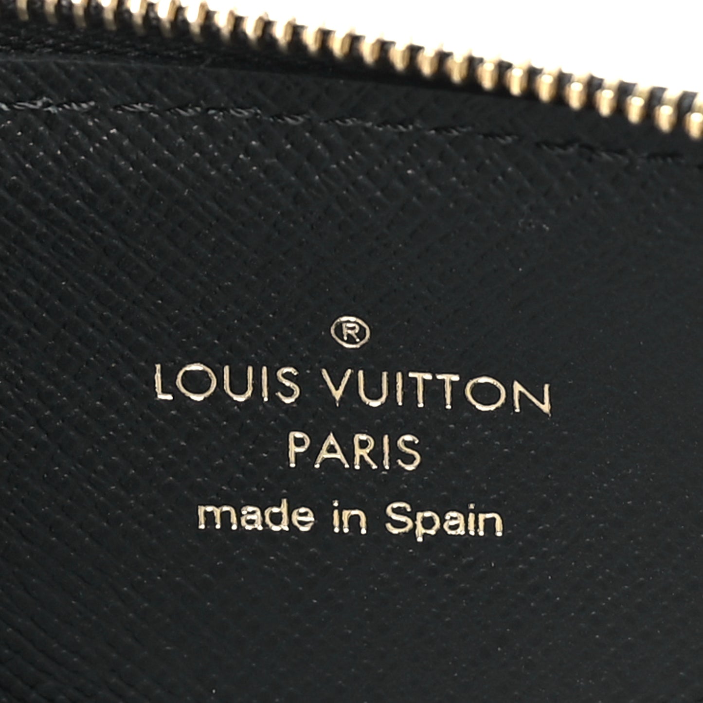 Monogram Slim Purse Black